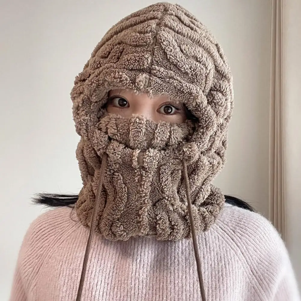 Женская вязаная шапка с капюшоном из шерпы, зимняя шапка, шарф, комбинированный для мужчин и женщин, ветрозащитная лыжная шапка с защитой ушей для пеших прогулок для женщин
Женская вязаная шапка с капюшоном из шерпы, зимняя шапка, шарф, комбинированный для мужчин и женщин, ветрозащитная лыжная шапка с защитой ушей для пеших прогулок для женщин