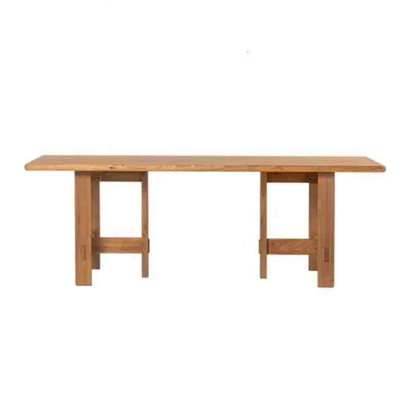 Solid wood oak square dining table set, modern hotel restaurant furniture
Solid wood oak square dining table set, modern hotel restaurant furniture