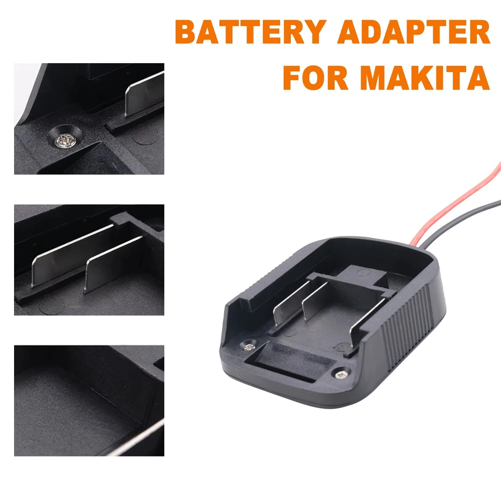 1 шт. адаптер для литиевой батареи Makita 18 В, разъем для электроинструмента, держатель док-станции для электроинструмента BL1830 BL1840
1 шт. адаптер для литиевой батареи Makita 18 В, разъем для электроинструмента, держатель док-станции для электроинструмента BL1830 BL1840