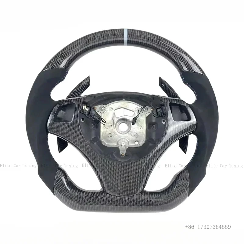 For BMW X6 X5 X1 E70 E71 E90 E91 E92 E93 E81 E82 E87 E88 E84 Custom Modified Carbon Fiber Steering Wheel
For BMW X6 X5 X1 E70 E71 E90 E91 E92 E93 E81 E82 E87 E88 E84 Custom Modified Carbon Fiber Steering Wheel