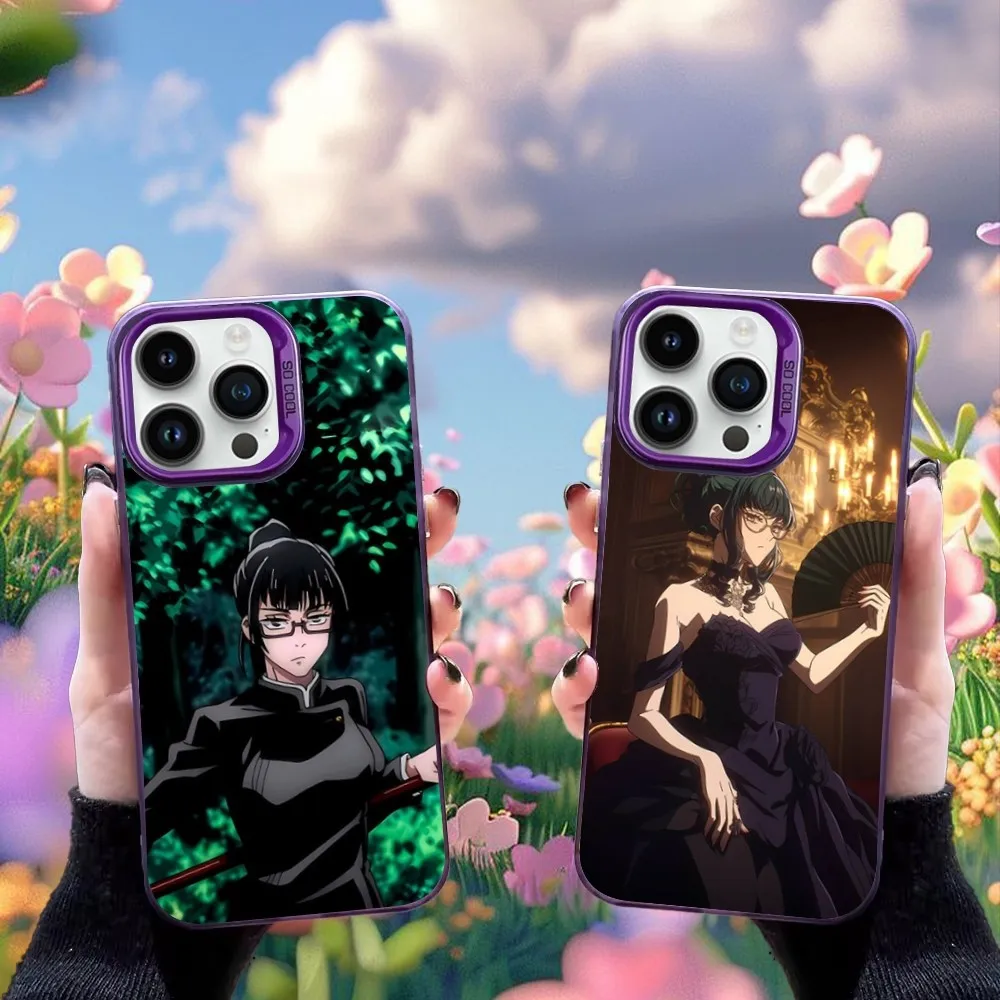 Maki Zenin Jujutsu Kaisen Phone Case For iPhone 16,15,14,13,12,11,Mini,Pro,SE,MAX Purple Matte Silicone Cover
Maki Zenin Jujutsu Kaisen Phone Case For iPhone 16,15,14,13,12,11,Mini,Pro,SE,MAX Purple Matte Silicone Cover