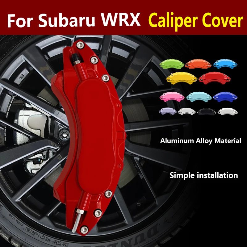 For Subaru WRX Car Brake Caliper Cover Aluminum Metal Fit CVT Base TS RS GT Type RA Limited S209 Sport Tech STI Sedan 4-Door
For Subaru WRX Car Brake Caliper Cover Aluminum Metal Fit CVT Base TS RS GT Type RA Limited S209 Sport Tech STI Sedan 4-Door