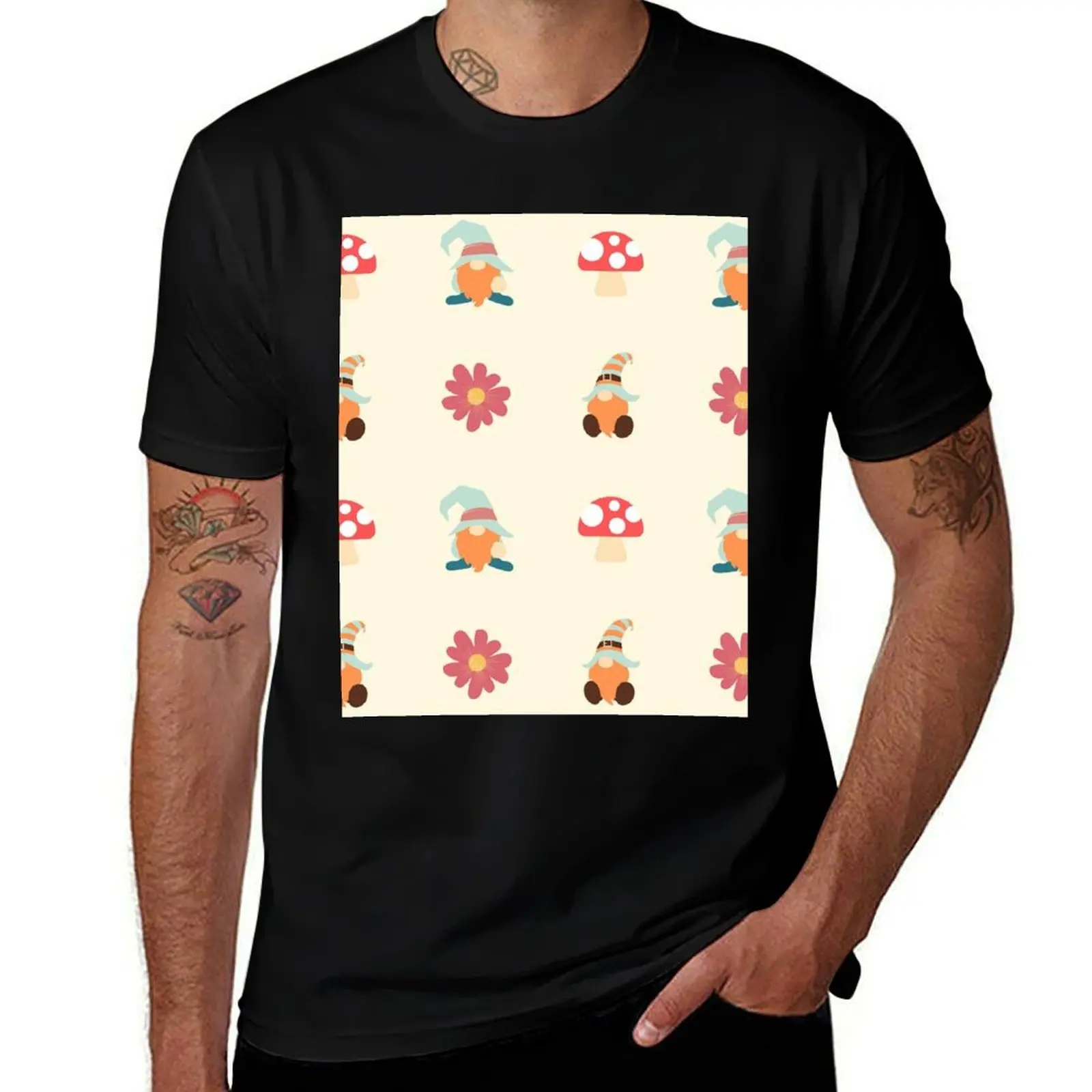 Dynamic Gnome Duo T-Shirt Modern Style Print T-Shirt
Dynamic Gnome Duo T-Shirt Modern Style Print T-Shirt