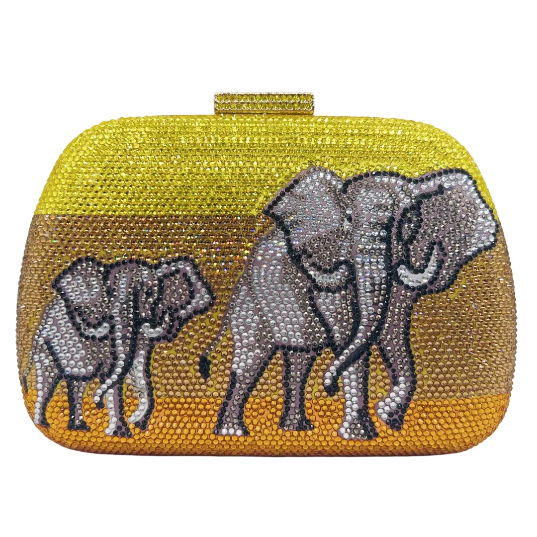XIYUAN Сумка на плечо со слоном и бриллиантами, женская сумка с кристаллами, свадебный кошелек, роскошный дизайнерский вечерний клатч с камнем
XIYUAN Сумка на плечо со слоном и бриллиантами, женская сумка с кристаллами, свадебный кошелек, роскошный дизайнерский вечерний клатч с камнем