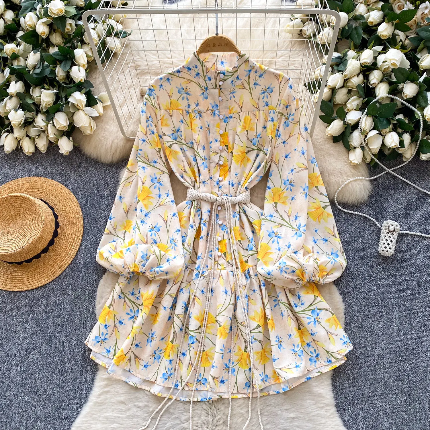 Mid Length Dress Women Dresses A Line Vestidos Y2k Streetwear Full Sleeve Print Floral High Waist Elegant Party Night Work 2026
Mid Length Dress Women Dresses A Line Vestidos Y2k Streetwear Full Sleeve Print Floral High Waist Elegant Party Night Work 2026