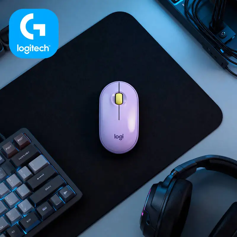 Logitech M350 Office Pebble Mouse - Slim Shape Silent Operation 18-Month Battery Bluetooth Low Energy Home Work Study Helper
Logitech M350 Office Pebble Mouse - Slim Shape Silent Operation 18-Month Battery Bluetooth Low Energy Home Work Study Helper