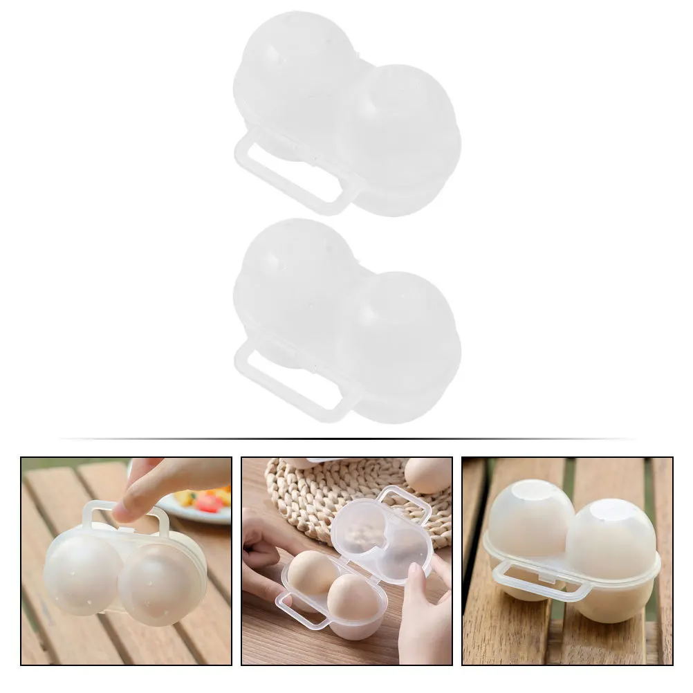 2Pcs Portable Egg Storage Box Double Grid Shockproof Durable Lightweight Camping Picnic Outdoor Egg Holder Carrier
2Pcs Portable Egg Storage Box Double Grid Shockproof Durable Lightweight Camping Picnic Outdoor Egg Holder Carrier