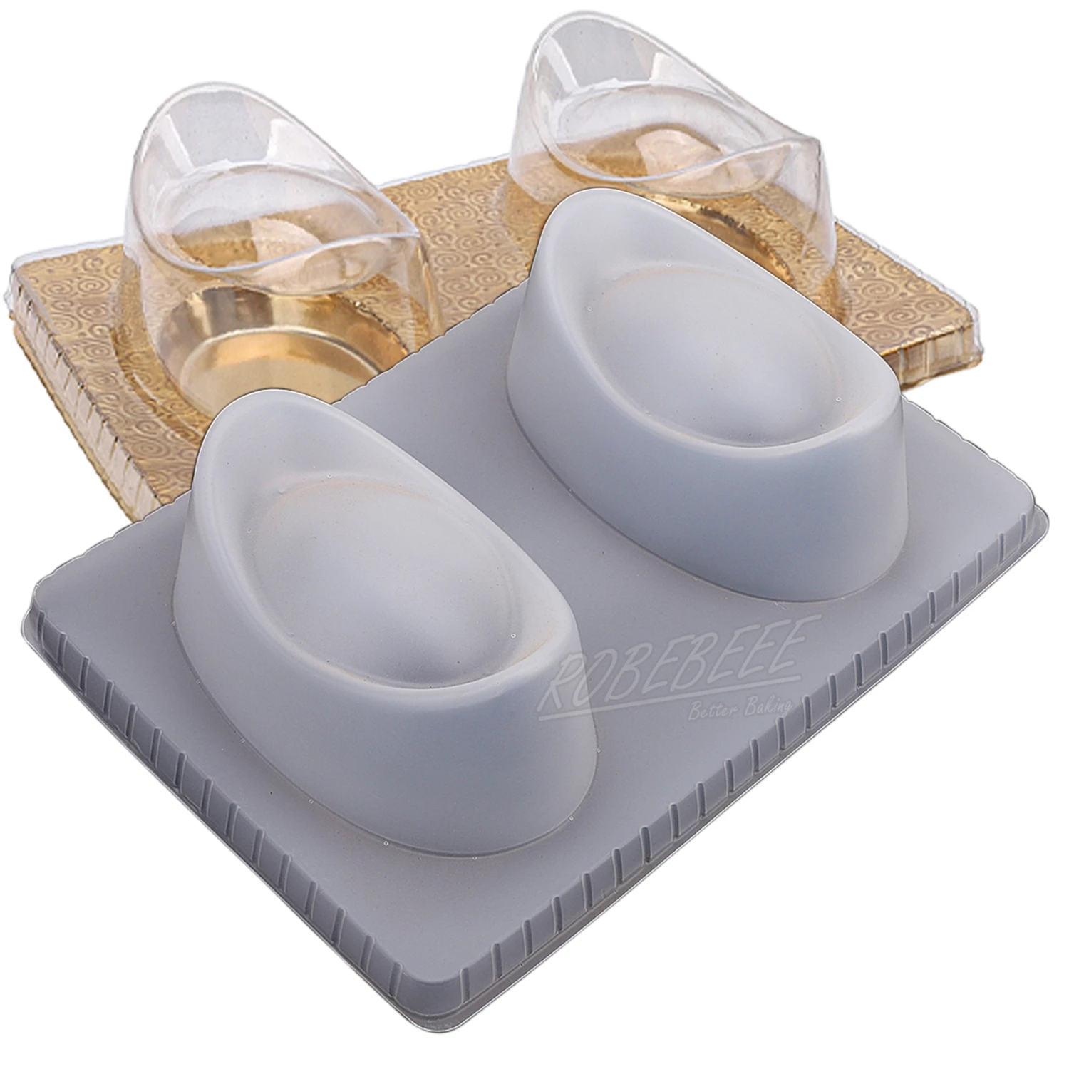 5pcs Double Cavities Chinese Ancient Gold Coin PP Plastic Pudding Mold Water Chestnut Cake Maker Packaging Box Festival Food
5pcs Double Cavities Chinese Ancient Gold Coin PP Plastic Pudding Mold Water Chestnut Cake Maker Packaging Box Festival Food