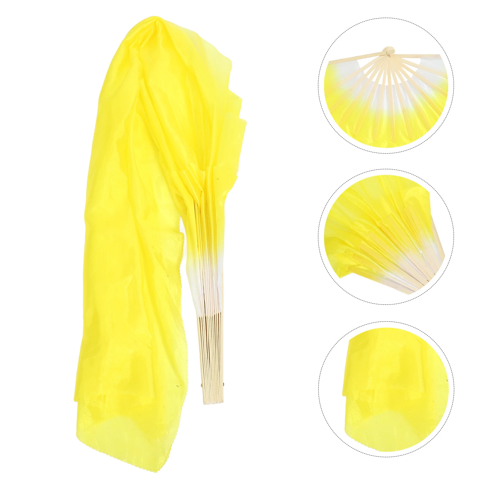 Bamboo Fans Long Veil Fan 1.2m Foldable Belly Veil Fan Dance Fans Lightweight Safe Material Yoga Accessories
Bamboo Fans Long Veil Fan 1.2m Foldable Belly Veil Fan Dance Fans Lightweight Safe Material Yoga Accessories