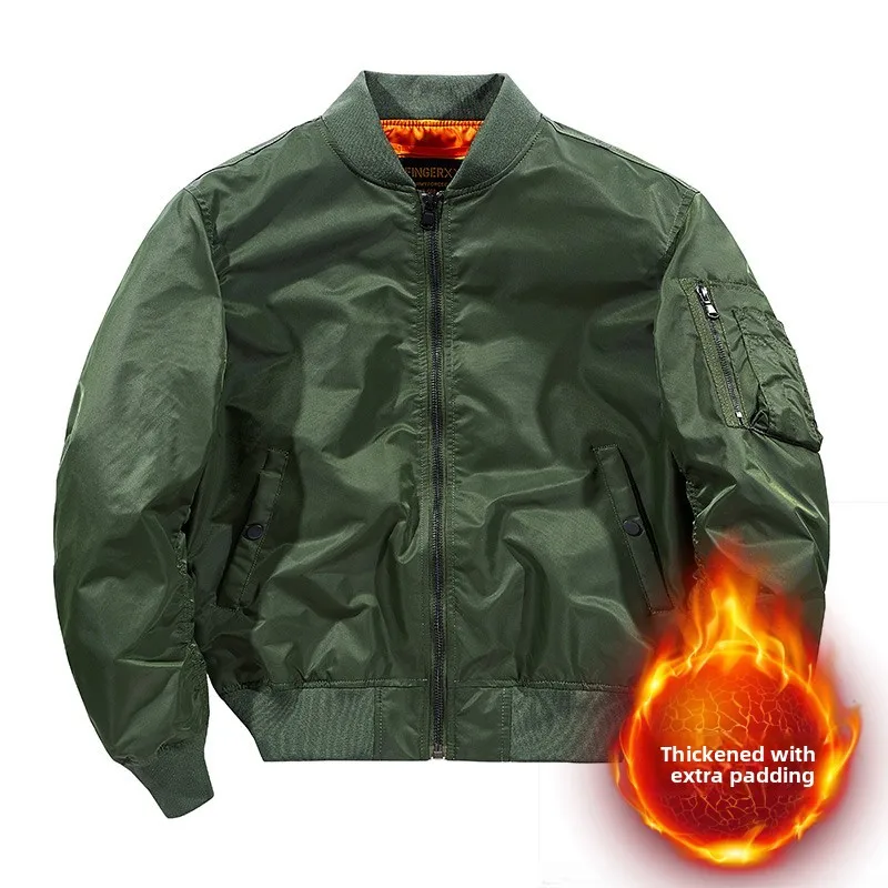 MA American Sle Pilot Jaet Men's ort Cotton Baseball Coat Warmth Autumn Winter Faion Hard Man Workwear Outerwear
MA American Sle Pilot Jaet Men's ort Cotton Baseball Coat Warmth Autumn Winter Faion Hard Man Workwear Outerwear