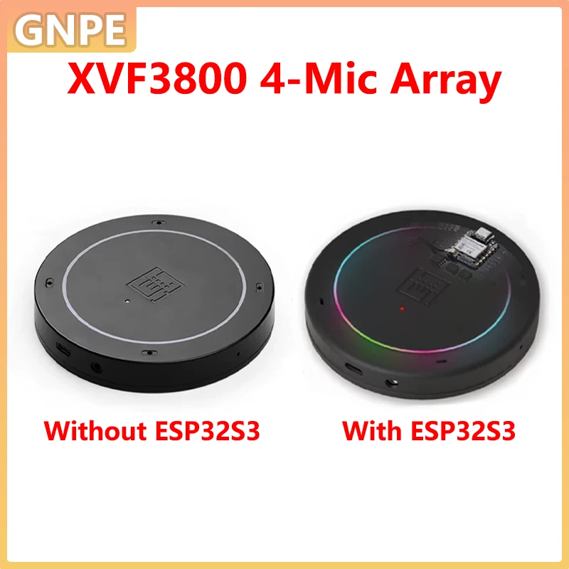 XVF3800 4-Mic Array USB Conference Microphone Far Field Pickup Noise Reduction AI Audio Plug&Play Speaker
XVF3800 4-Mic Array USB Conference Microphone Far Field Pickup Noise Reduction AI Audio Plug&Play Speaker