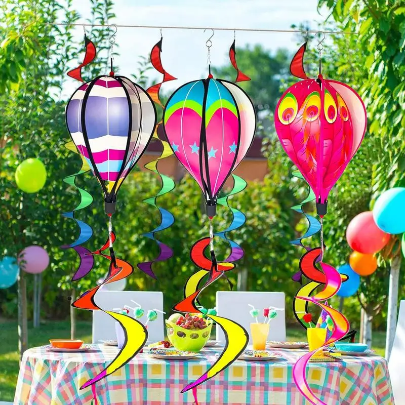 Garden Wind Spinners 3 Pieces Hot Air Balloon Decor Garden Decorations For Lawn Patio Seasonal Decor Autumn Easter Halloween
Garden Wind Spinners 3 Pieces Hot Air Balloon Decor Garden Decorations For Lawn Patio Seasonal Decor Autumn Easter Halloween