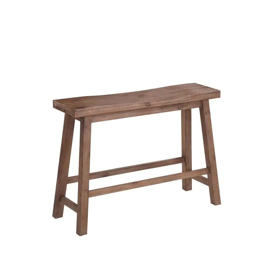 Sonoma Saddle Bench, 24Inch, Barnwood WireBrush, Model75025
Sonoma Saddle Bench, 24Inch, Barnwood WireBrush, Model75025