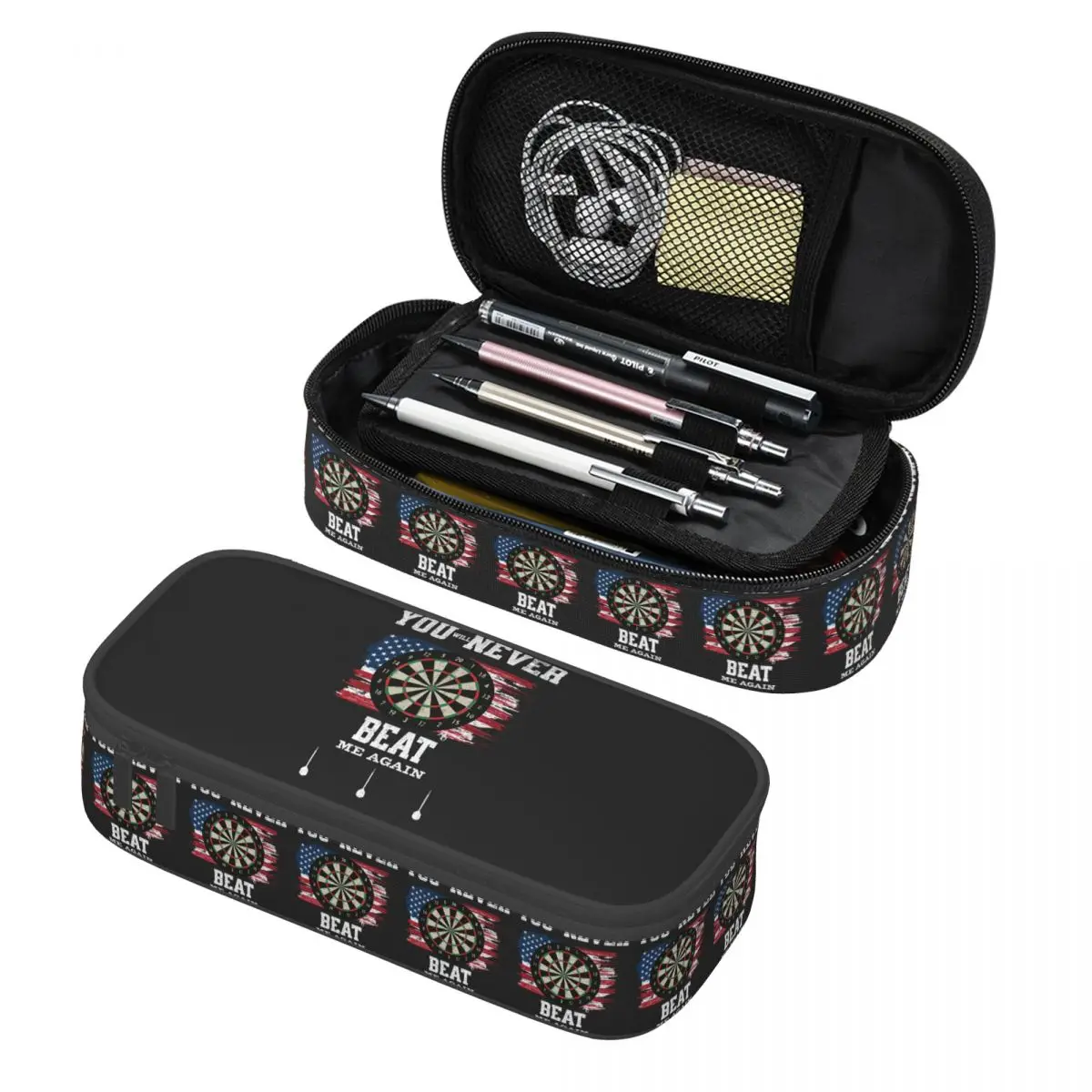 Dart Board Arrow Target Pencil Case Pen Holder Storage Stationery Supplies Big Capacity Pen Box Pencil Bag for Kids
Dart Board Arrow Target Pencil Case Pen Holder Storage Stationery Supplies Big Capacity Pen Box Pencil Bag for Kids