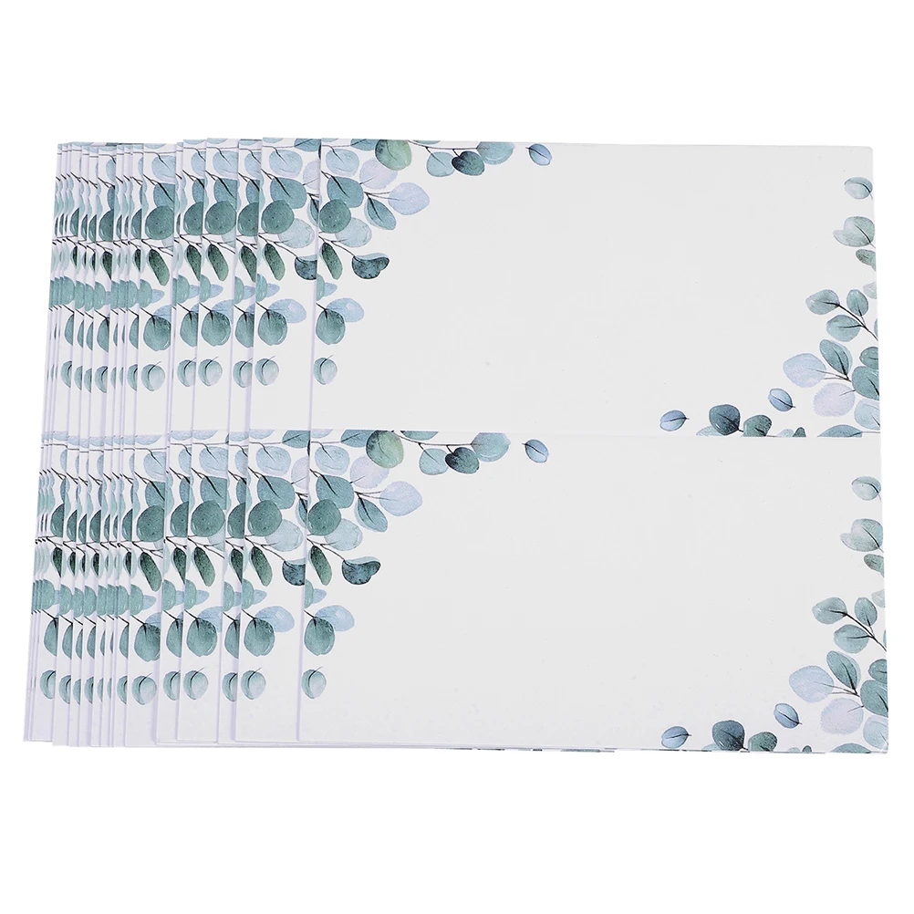 40pcs Wedding Invitation Foldable Eucalyptus Design Seating Cards Place Cards for Table Setting Birthday Baby Shower Name Tags
40pcs Wedding Invitation Foldable Eucalyptus Design Seating Cards Place Cards for Table Setting Birthday Baby Shower Name Tags
