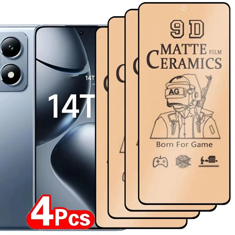 4PCS Matte Ceramic Film For Xiaomi 14T 14 13T 13 12T 11T 10T Pro 12 11 Lite 5G Ne Full Cover Screen Protectors Protective Film
4PCS Matte Ceramic Film For Xiaomi 14T 14 13T 13 12T 11T 10T Pro 12 11 Lite 5G Ne Full Cover Screen Protectors Protective Film