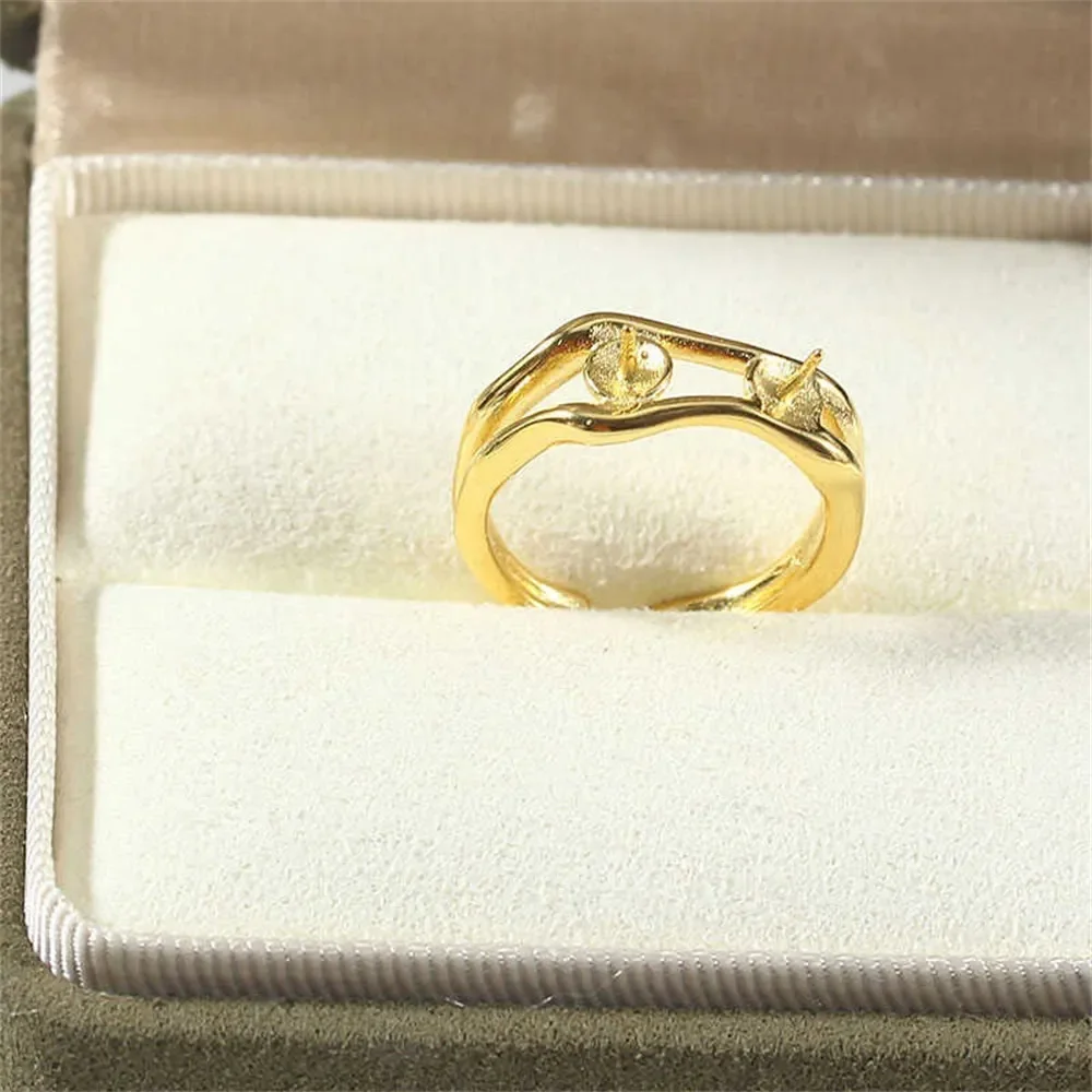 Solid S925 Sterling Silver Pearl Ring Settings Findings & Accessories - for Jewelry Making Bulk Wholesale Craft Supplies 6-10mm
Solid S925 Sterling Silver Pearl Ring Settings Findings & Accessories - for Jewelry Making Bulk Wholesale Craft Supplies 6-10mm