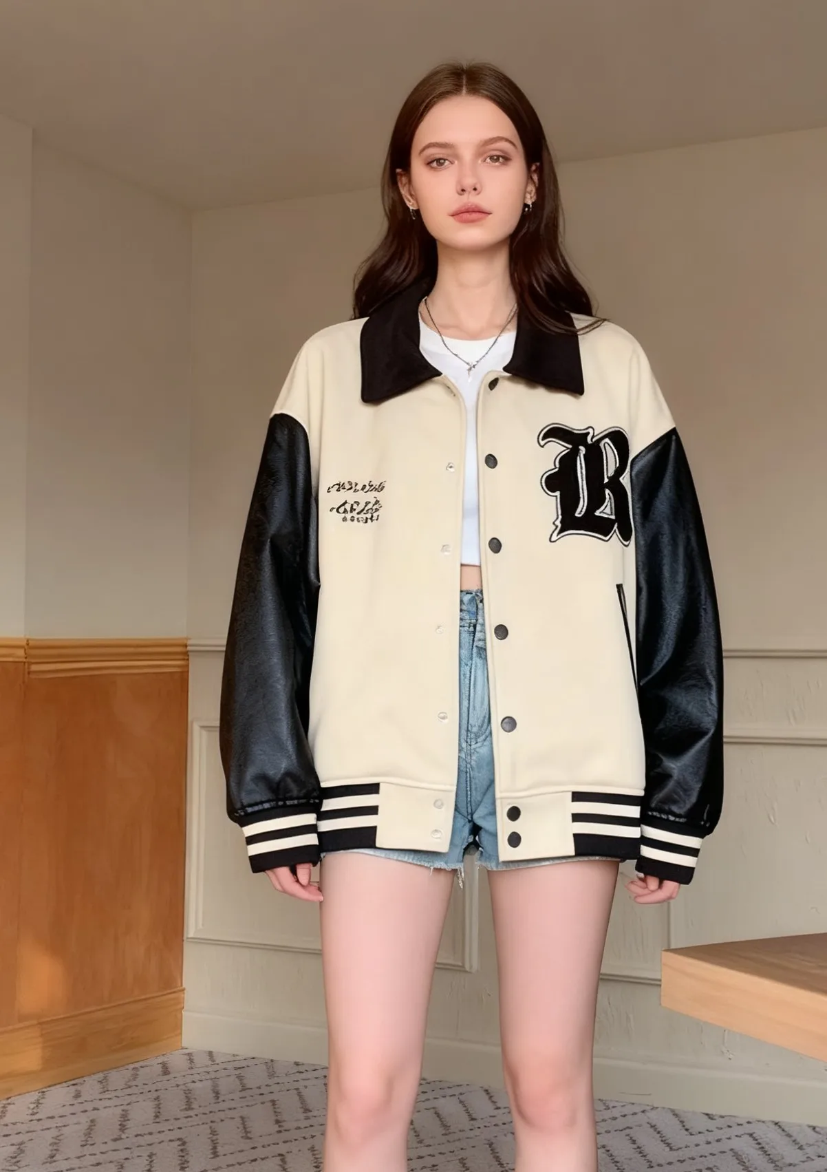 Женские бейсбольные куртки королевского синего цвета, зимние, красивые, технологичные, с перфорацией, на пуговицах, с регулируемым шнурком, влагоотводящие.
Женские бейсбольные куртки королевского синего цвета, зимние, красивые, технологичные, с перфорацией, на пуговицах, с регулируемым шнурком, влагоотводящие.