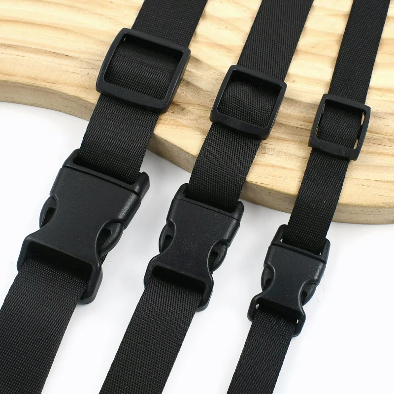 2/5/10Sets 15-25mm Plastic Buckles Nylon Webbing Tri Glide Slider Side Release Buckle for Bag Strap Connect Clasp Accessories
2/5/10Sets 15-25mm Plastic Buckles Nylon Webbing Tri Glide Slider Side Release Buckle for Bag Strap Connect Clasp Accessories