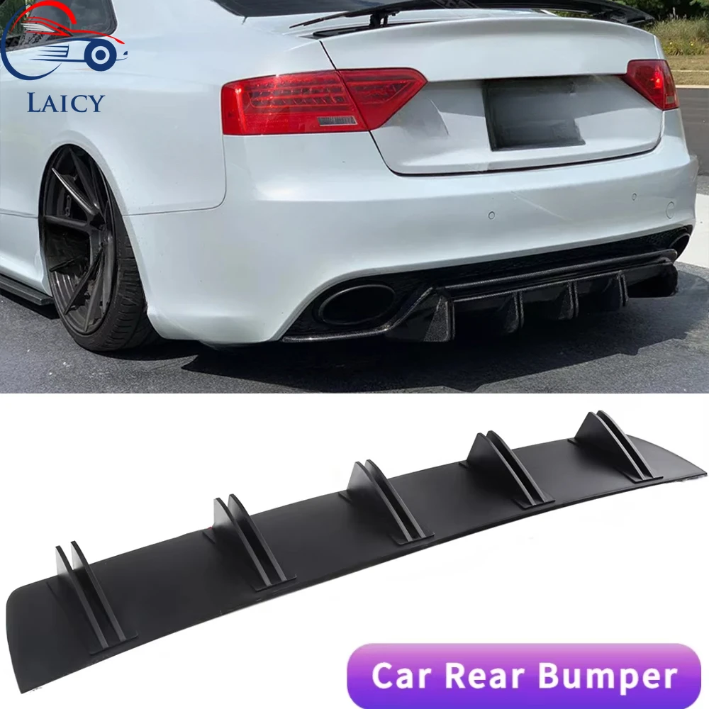 LAICY For A-udi A3 A4 S3 S4 S5 B8 Car Rear Diffuser Shark Fins Bumper Splitter Chin Spoiler Lip Black Shunt Rear Bumper Lip
LAICY For A-udi A3 A4 S3 S4 S5 B8 Car Rear Diffuser Shark Fins Bumper Splitter Chin Spoiler Lip Black Shunt Rear Bumper Lip