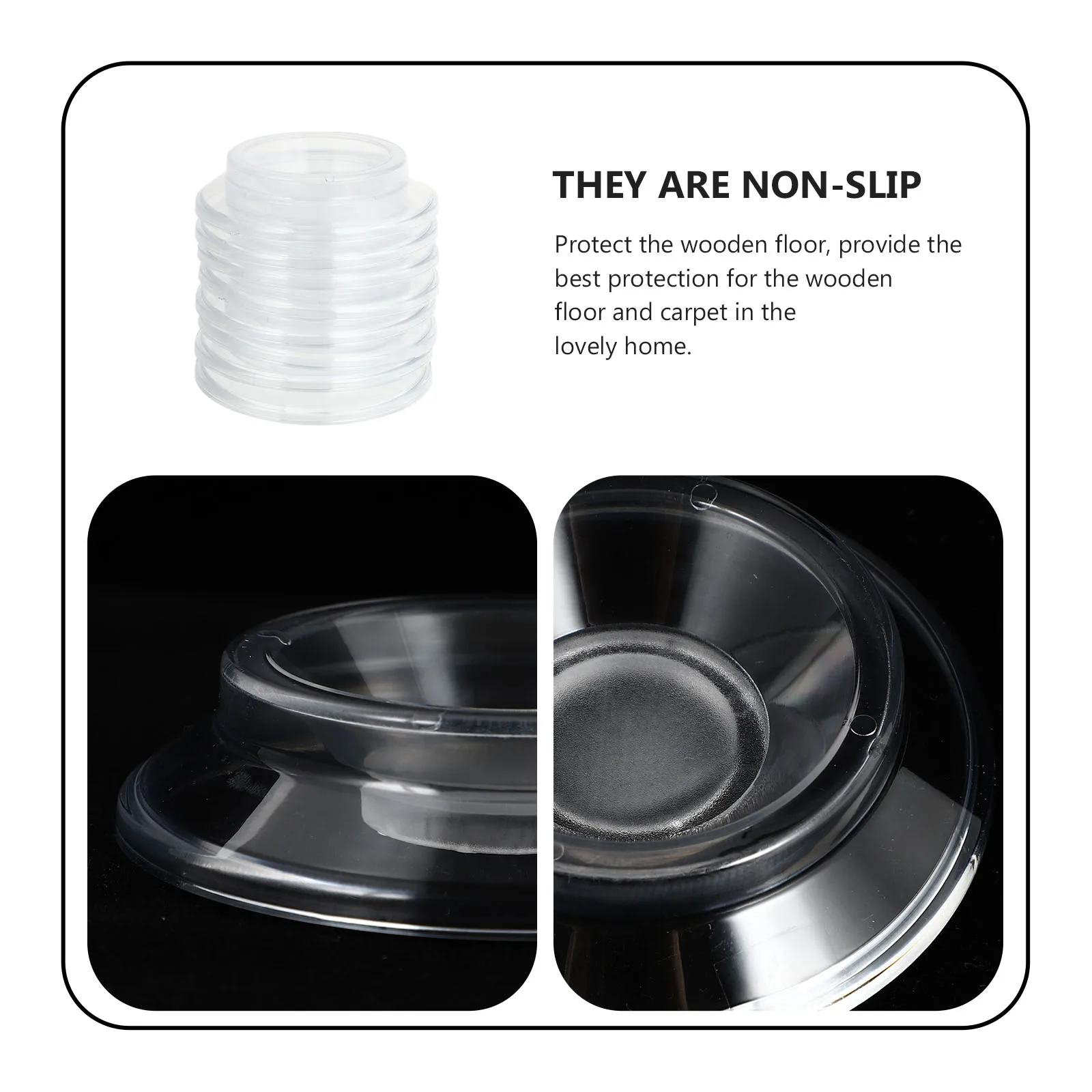 8 Pcs Pads Transparent Floor Protectors Anti-skid Durable PC Material Floor Piano Mats Protectors Furniture Legs
8 Pcs Pads Transparent Floor Protectors Anti-skid Durable PC Material Floor Piano Mats Protectors Furniture Legs