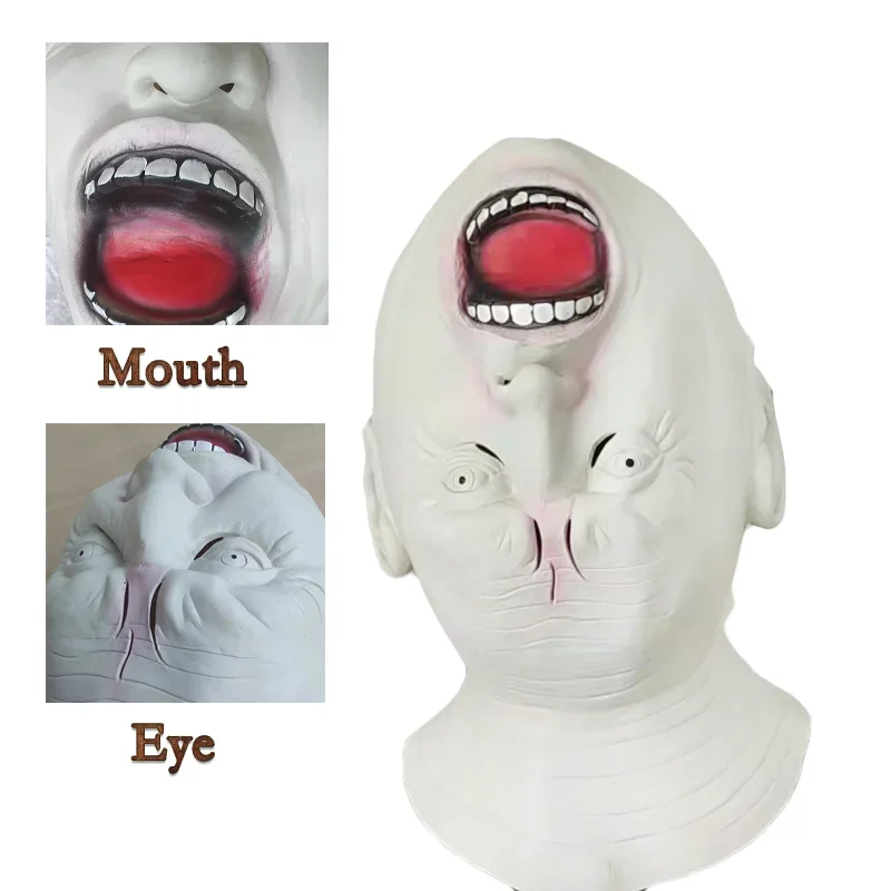 Halloween horror alien full face mask ghost face mask headgear cosplay alien ghost festival dress up props
Halloween horror alien full face mask ghost face mask headgear cosplay alien ghost festival dress up props