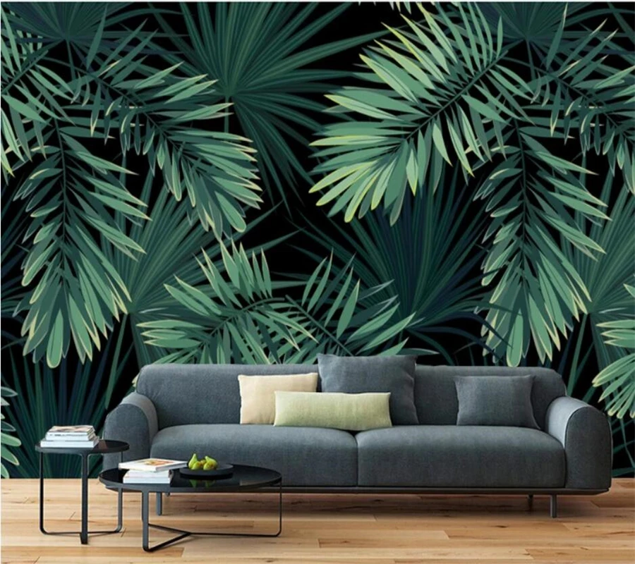 Custom wallpaper 3d mural new chinese abstract retro hand painted rainforest banana leaf background wall paper 3d papel de pared
Custom wallpaper 3d mural new chinese abstract retro hand painted rainforest banana leaf background wall paper 3d papel de pared
