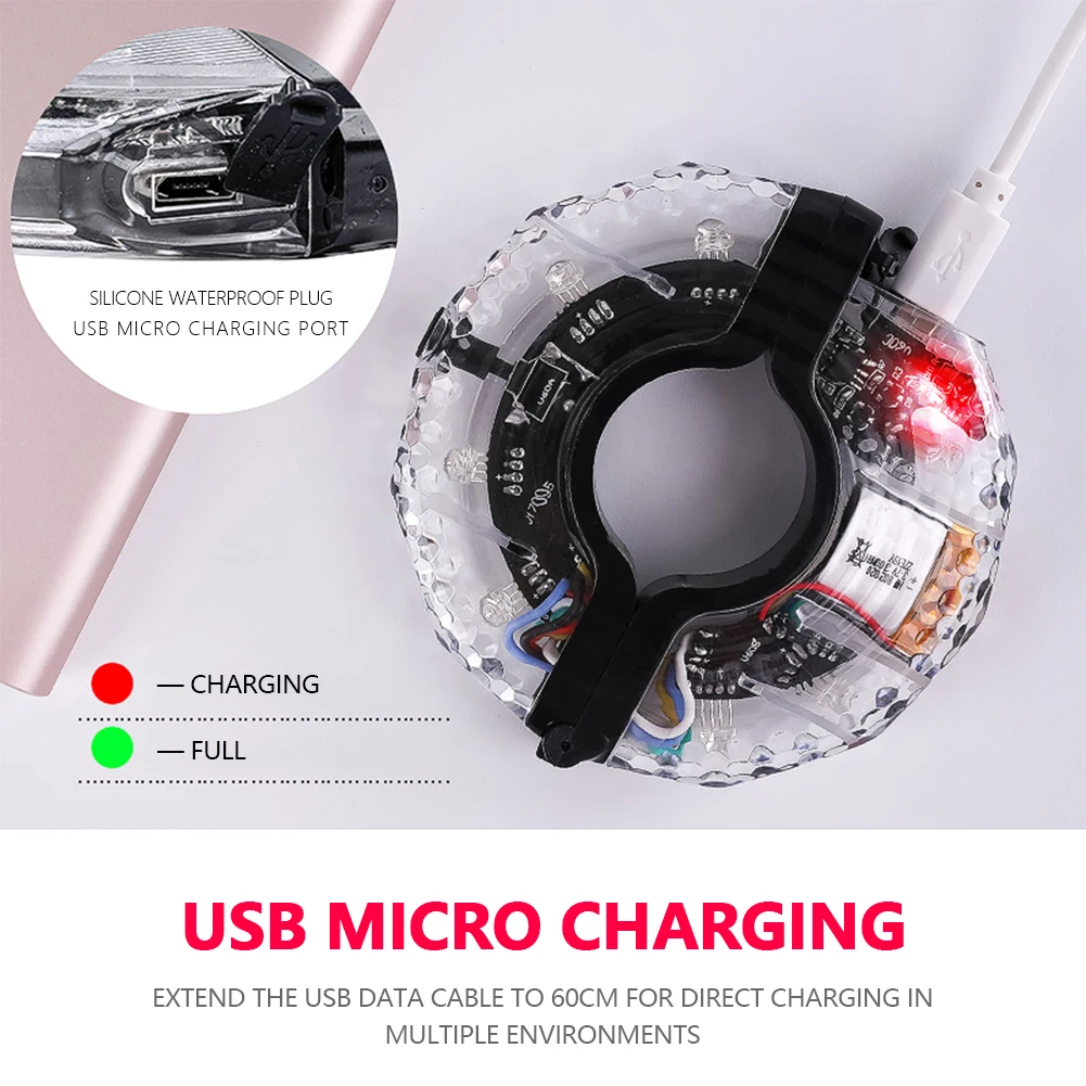 Bicycle Warning Light 300mAh Bike Hub Spoke Lamp USB Rechargeable Waterproof Universal Safety Warning Decoration
Bicycle Warning Light 300mAh Bike Hub Spoke Lamp USB Rechargeable Waterproof Universal Safety Warning Decoration