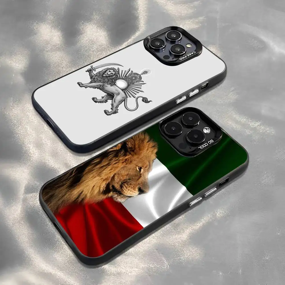 L-Lion F-Flag of I-Iran Phone Case For iPhone 17,16,15,14,13,12,11 Plus,Pro Max,XS,Colored Silver Plated Inside Cover
L-Lion F-Flag of I-Iran Phone Case For iPhone 17,16,15,14,13,12,11 Plus,Pro Max,XS,Colored Silver Plated Inside Cover