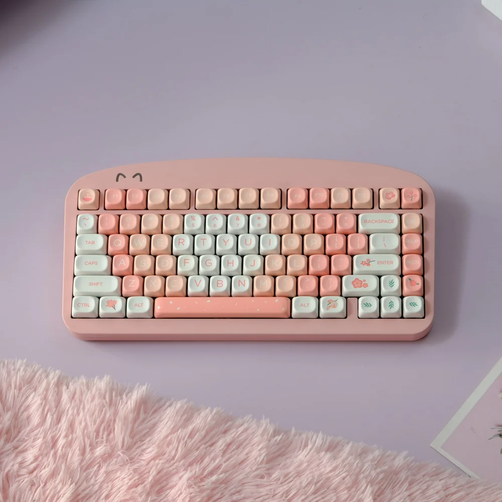 132 клавиши Cherry Blossom Keycap XOA MOA Profile Dye Sublimation White Blue PBT Keycaps для MX Механическая клавиатура Аксессуар
132 клавиши Cherry Blossom Keycap XOA MOA Profile Dye Sublimation White Blue PBT Keycaps для MX Механическая клавиатура Аксессуар