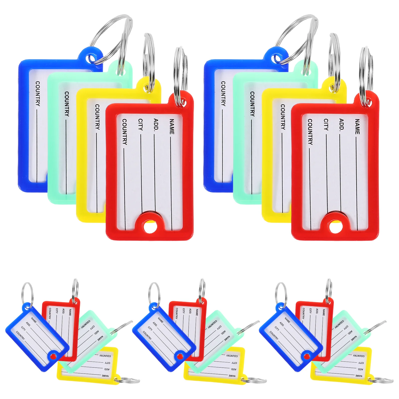 20Pcs Plastic Key Tags Numbered Writable Identification Tags Key Rings for Travel Office Home Preventing Item Loss
20Pcs Plastic Key Tags Numbered Writable Identification Tags Key Rings for Travel Office Home Preventing Item Loss