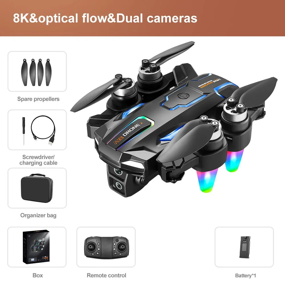 8k Esc Dual Camera A22 Max 5g Hd Aerial Photography Wifi Optical Localization Hgh-definition Aerial Photography
8k Esc Dual Camera A22 Max 5g Hd Aerial Photography Wifi Optical Localization Hgh-definition Aerial Photography