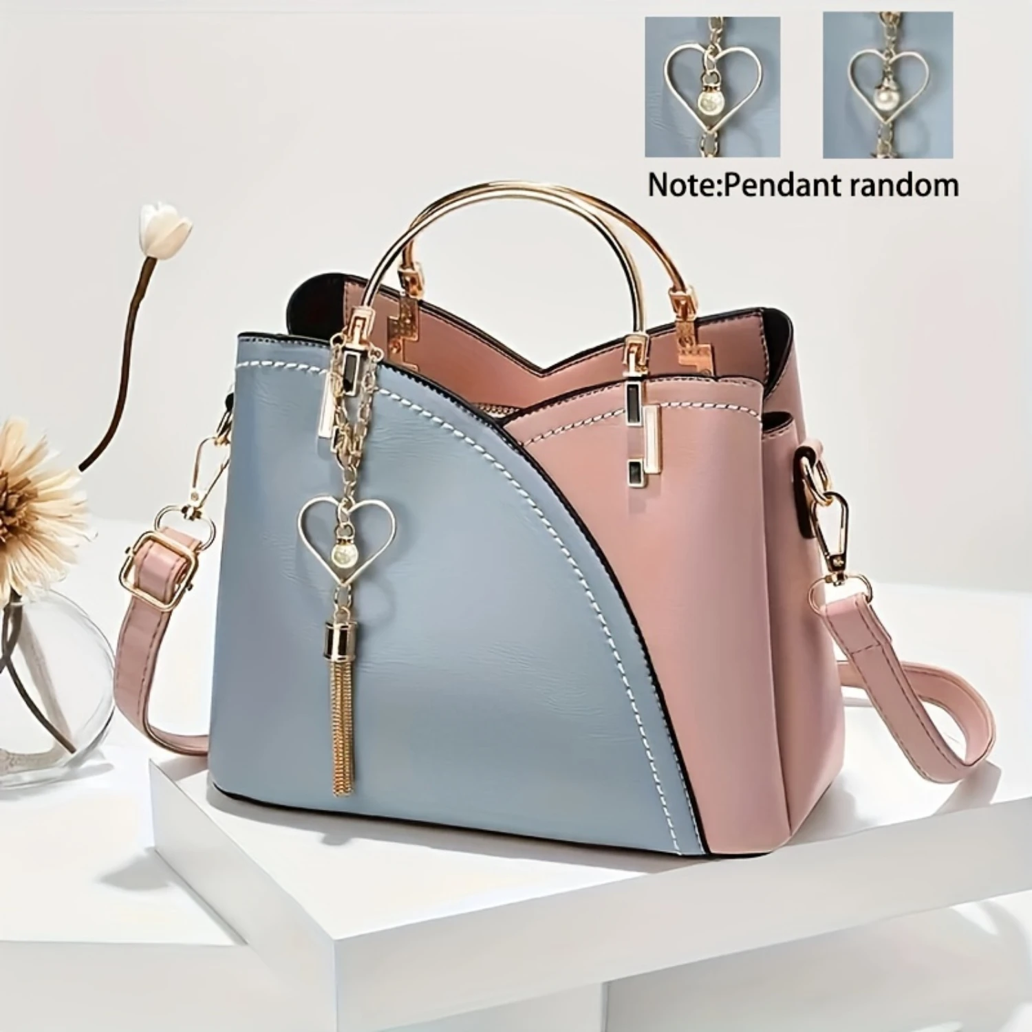 Сумка через плечо, модная сумка через плечо из металла и кисточки в форме сердца, женская сумка с верхней ручкой
Сумка через плечо, модная сумка через плечо из металла и кисточки в форме сердца, женская сумка с верхней ручкой