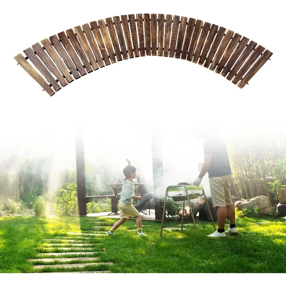 Wooden Garden Pathway Boardwalk Walkway Party Event Yard Wedding Study Versatile Non Slip Surface Portable Roll Out Walkway
Wooden Garden Pathway Boardwalk Walkway Party Event Yard Wedding Study Versatile Non Slip Surface Portable Roll Out Walkway