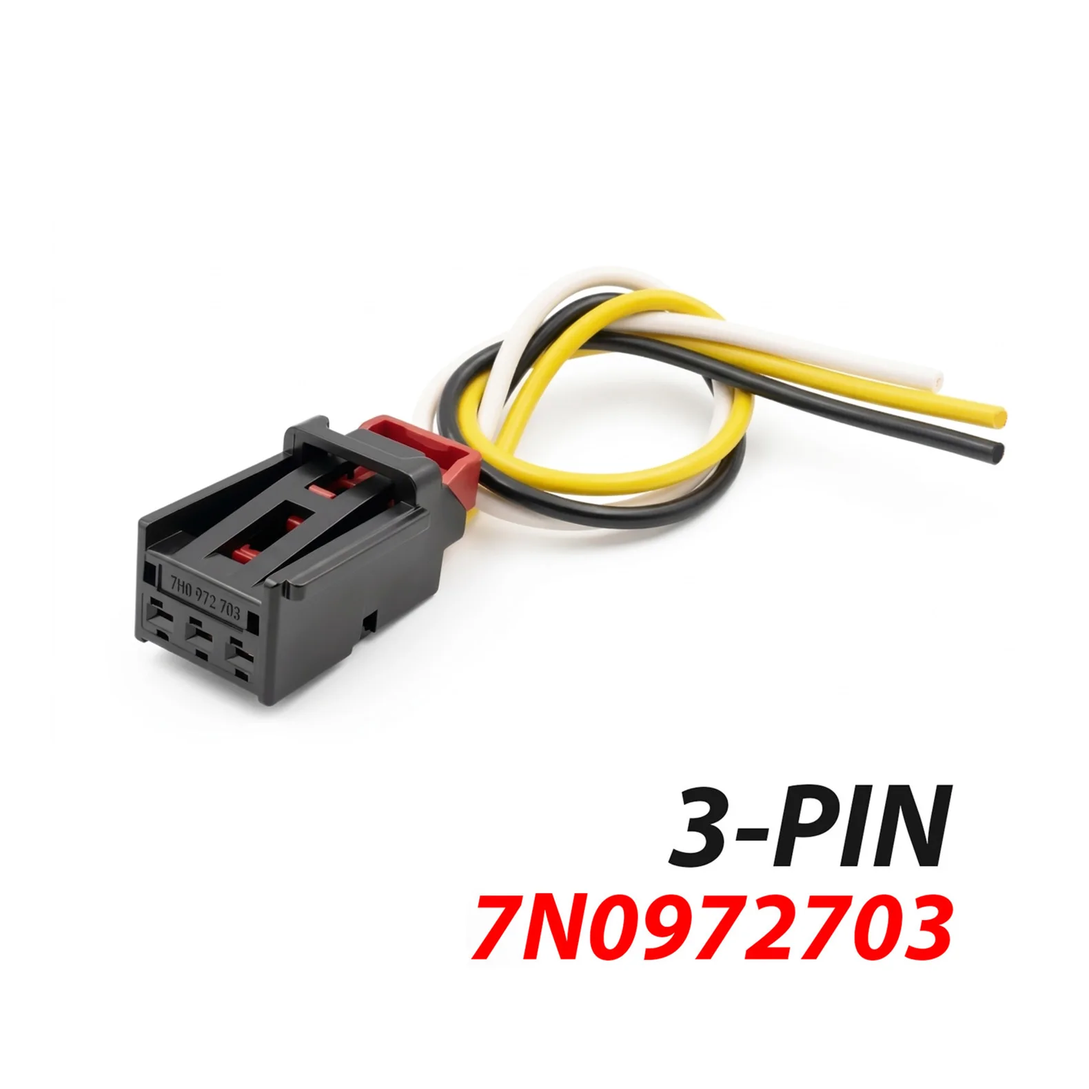 For VW SKODA AUDI SEAT 3-PIN Tail Light Rear Lamp Plug Female Connector Wiring Repair Loom Harness Pigtail 7N0972703
For VW SKODA AUDI SEAT 3-PIN Tail Light Rear Lamp Plug Female Connector Wiring Repair Loom Harness Pigtail 7N0972703