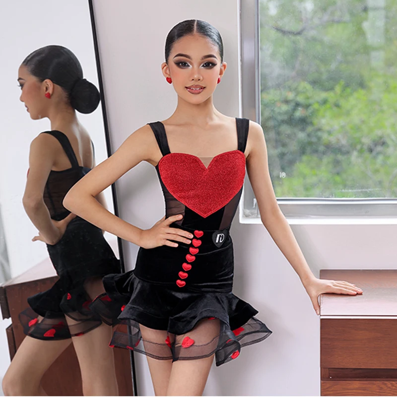 Fashion Latin Dance Performance Clothing Girls Latin Dance Costumes Children'S Ballroom Dance Competition Dresses SL12531
Fashion Latin Dance Performance Clothing Girls Latin Dance Costumes Children'S Ballroom Dance Competition Dresses SL12531