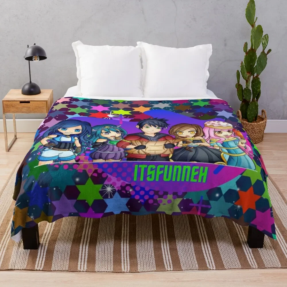 itsfunneh and the krew, stars Throw Blanket Summer Cool Breathable Blanket for Sleeping
itsfunneh and the krew, stars Throw Blanket Summer Cool Breathable Blanket for Sleeping
