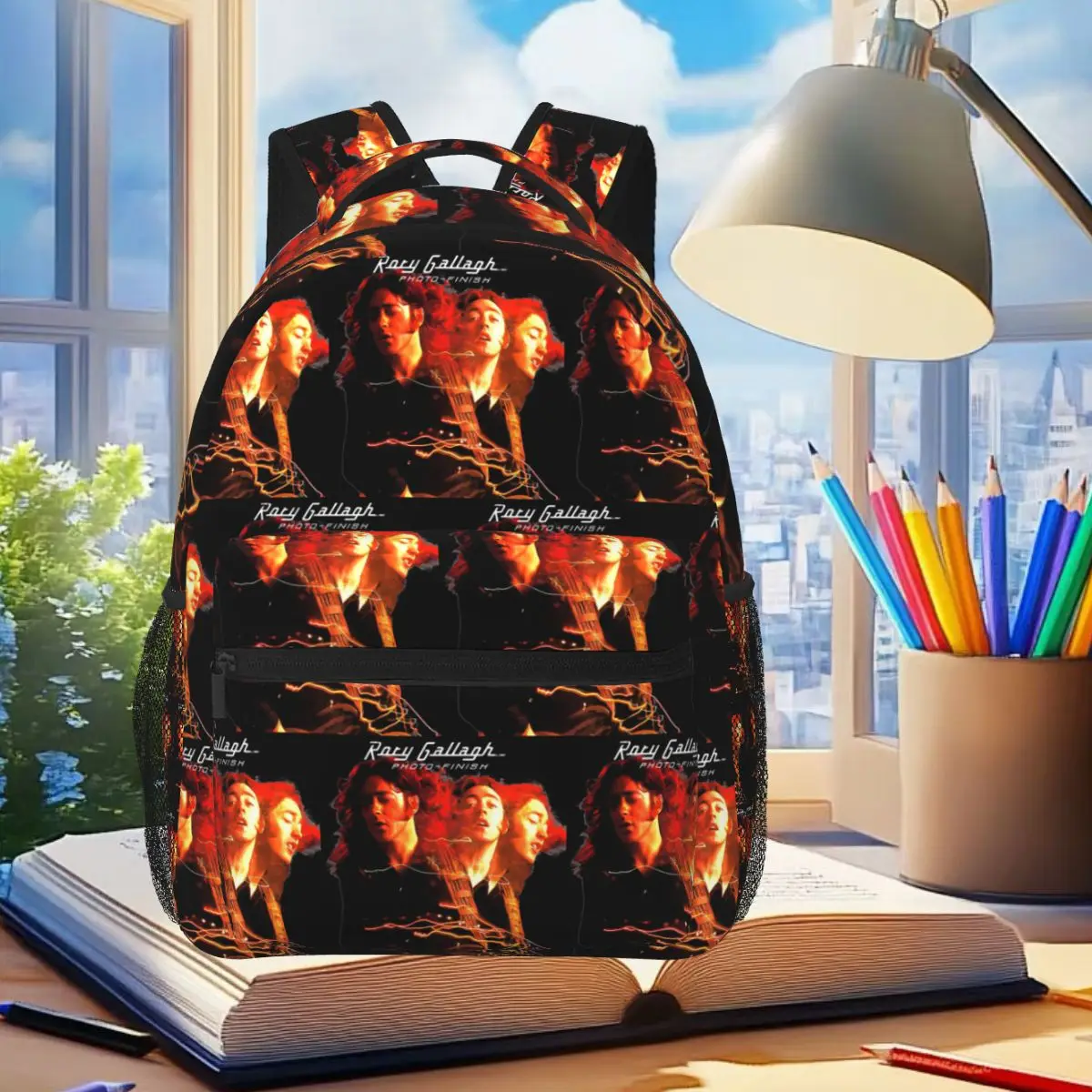 Rory Gallagher Backpack Student Boys Girls BookBag Children School Bag Computer Shoulder Bags for Men Women
Rory Gallagher Backpack Student Boys Girls BookBag Children School Bag Computer Shoulder Bags for Men Women