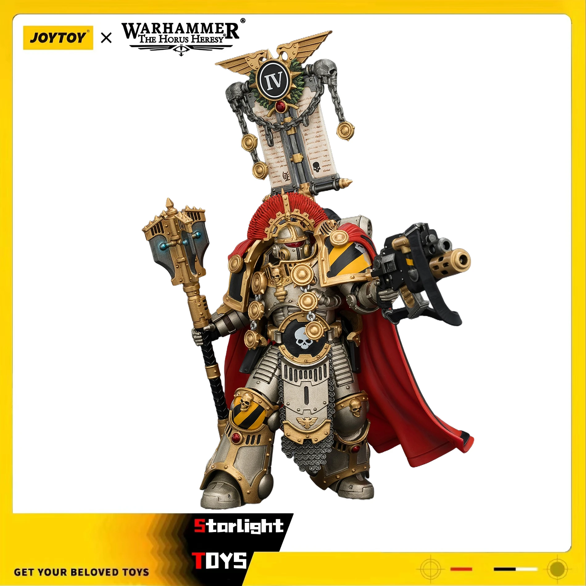 【Pre-sale】JOYTOY 1/18 Warhammer The Horus Heresy Iron Warriors Centurion with Heavy Power Maul and Combi-melta Action Figure
【Pre-sale】JOYTOY 1/18 Warhammer The Horus Heresy Iron Warriors Centurion with Heavy Power Maul and Combi-melta Action Figure