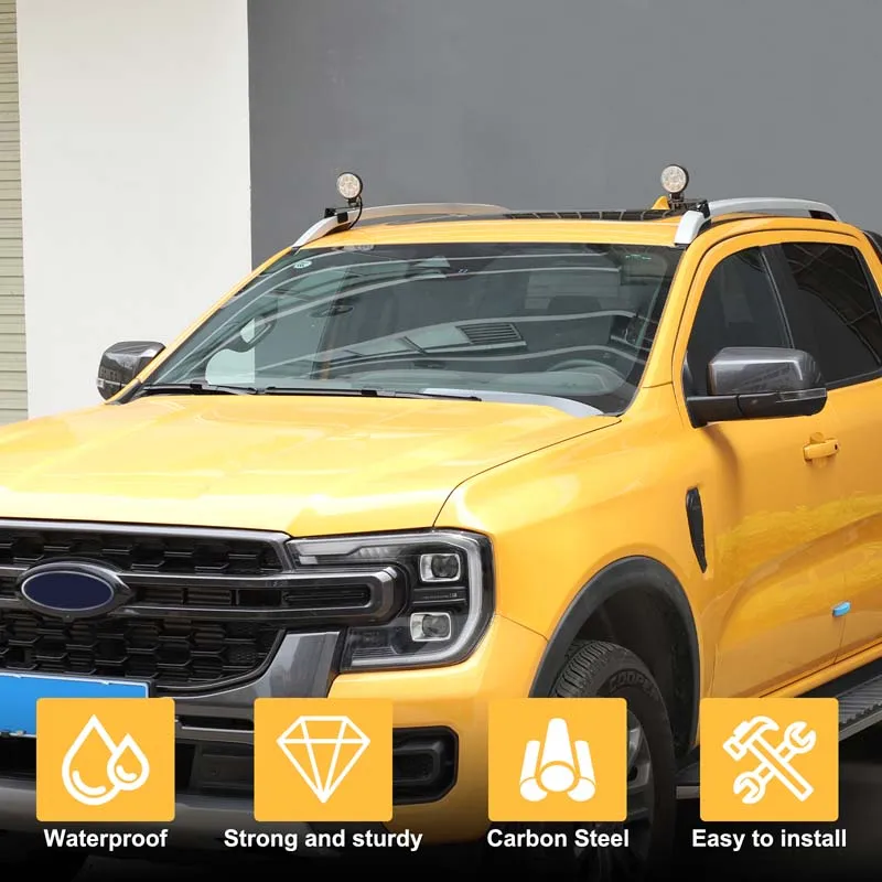 For Ford Ranger Ranger 2023-2025 Roof Rack Spotlight Bracket Car Luggage Rack Lighting Bracket Base Auto Accessories
For Ford Ranger Ranger 2023-2025 Roof Rack Spotlight Bracket Car Luggage Rack Lighting Bracket Base Auto Accessories