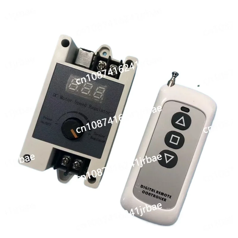 Wireless remote control DC motor governor 12V24V PWM stepless speed control switch 5A controller
Wireless remote control DC motor governor 12V24V PWM stepless speed control switch 5A controller