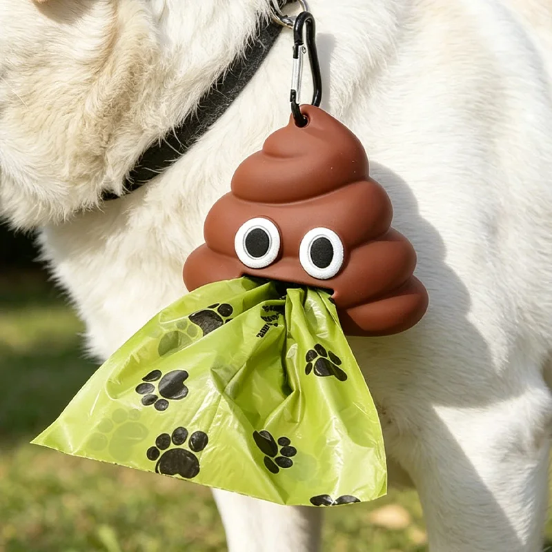 Portable Outdoor Dog Poop Bag Dispenser, Funny Poo Shaped Pet Waste Bag Holder, Pet Cleaning Supplies
Portable Outdoor Dog Poop Bag Dispenser, Funny Poo Shaped Pet Waste Bag Holder, Pet Cleaning Supplies