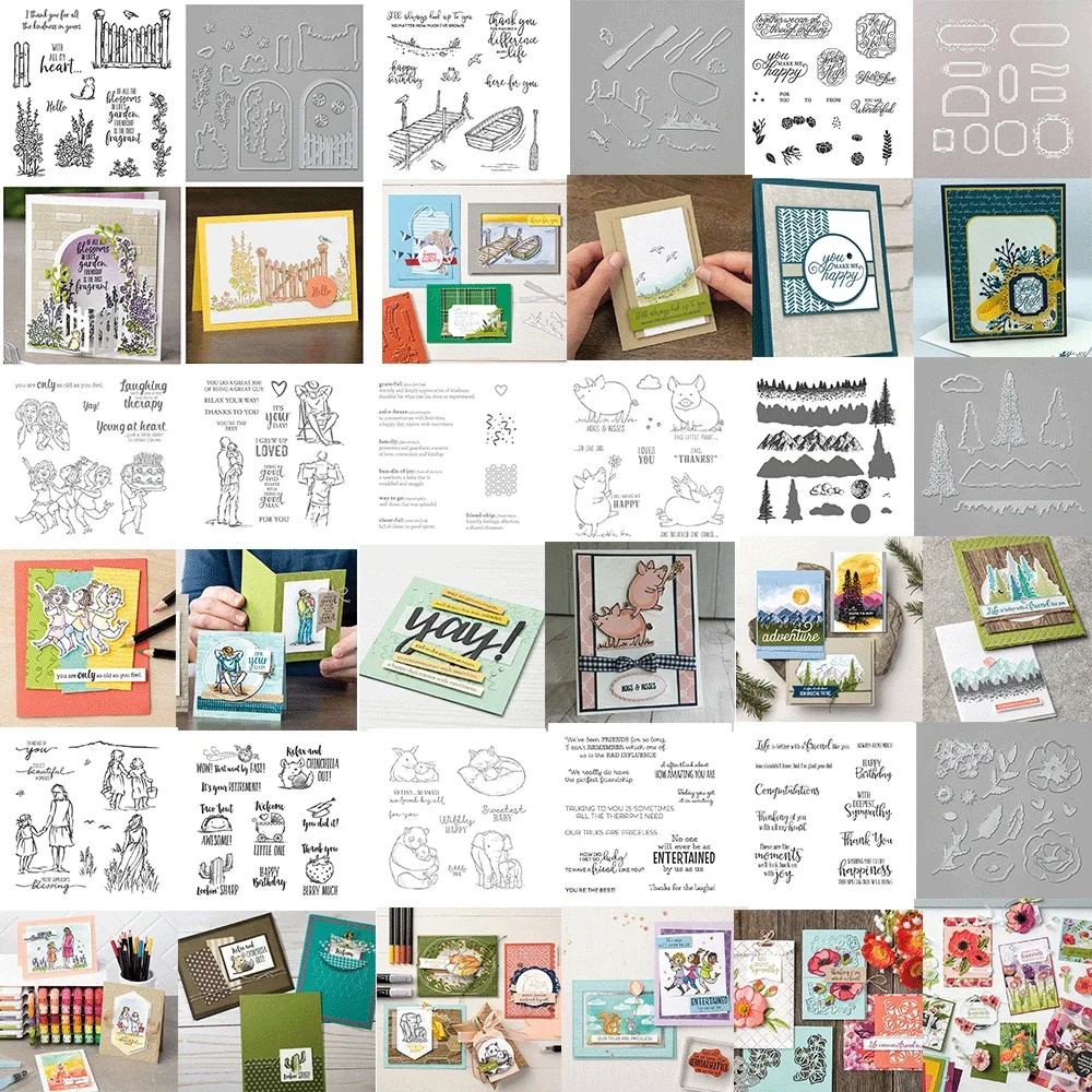 Pig Animal Bundles Clear Stamps And Metal Cutting Dies 2024 New For DIY Craft Making Card Photo Album Scrapbooking Decoration
Pig Animal Bundles Clear Stamps And Metal Cutting Dies 2024 New For DIY Craft Making Card Photo Album Scrapbooking Decoration