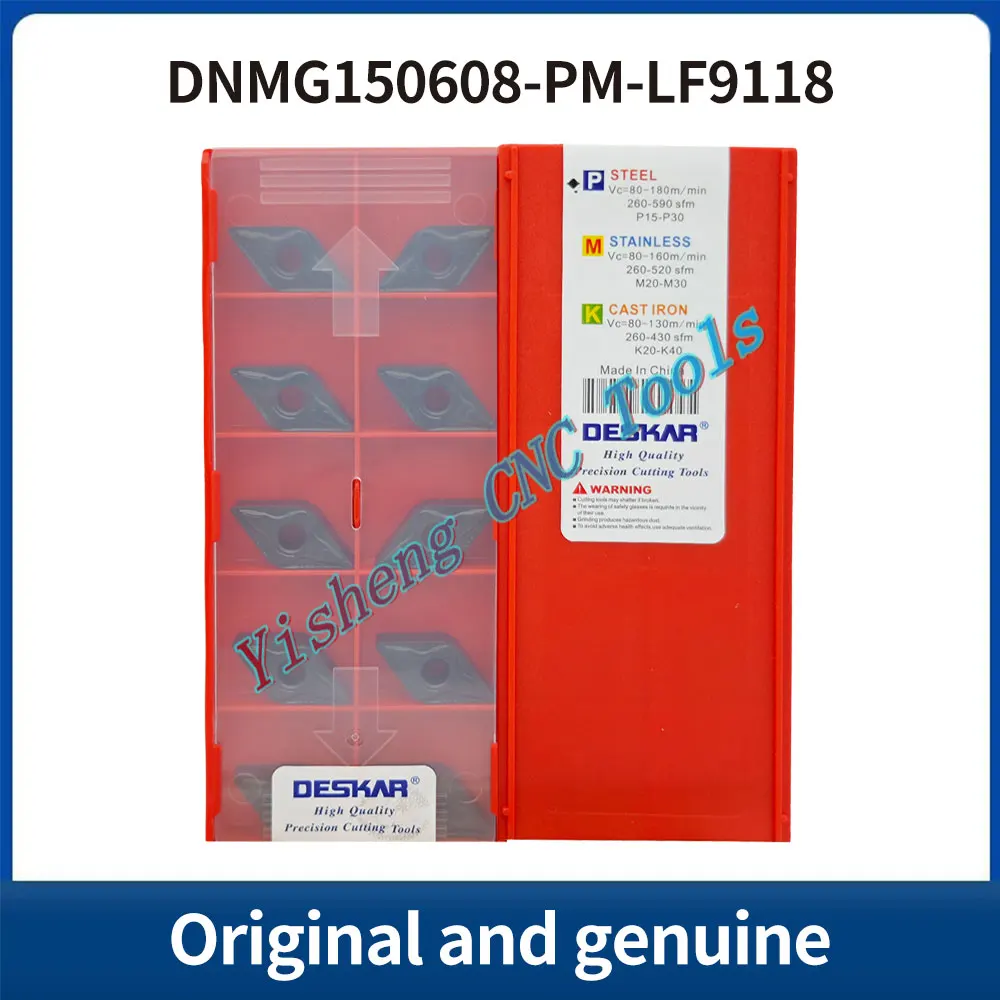 DESKAR 100% оригинал DNMG150604-PM DNMG150608-PM DNMG150612-PM LF9018 LF9218 LF9118 LF3018 режущий инструмент с ЧПУ
DESKAR 100% оригинал DNMG150604-PM DNMG150608-PM DNMG150612-PM LF9018 LF9218 LF9118 LF3018 режущий инструмент с ЧПУ
