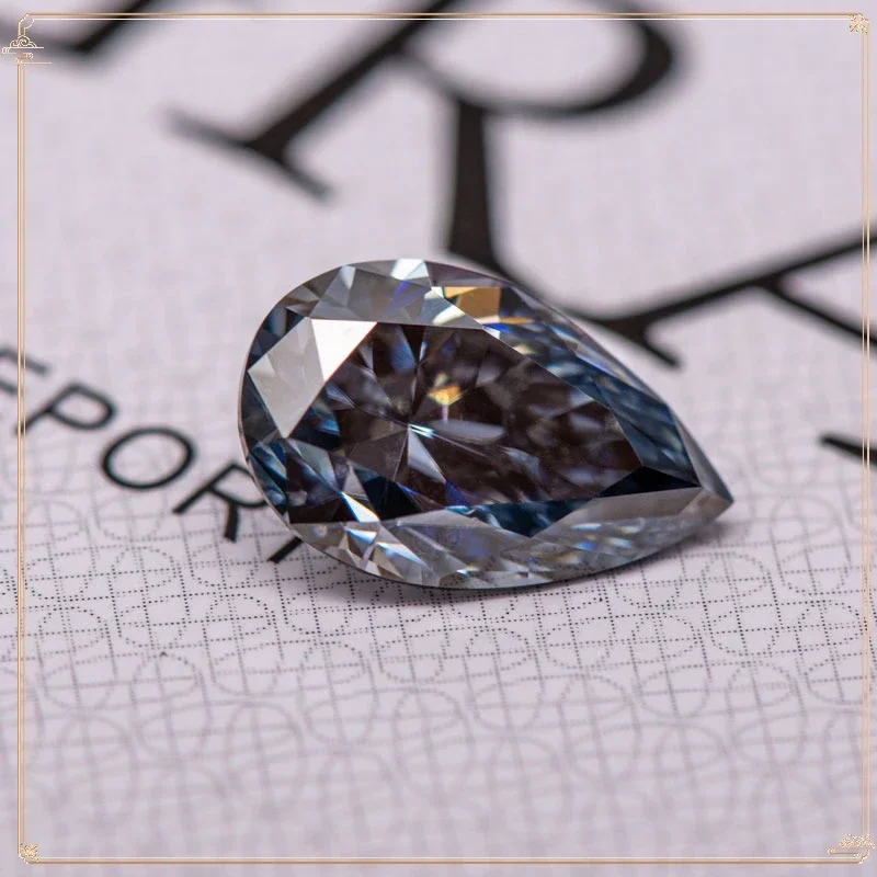 NEW Moissanite Stone Pear Shape Various Colors Combination Chain For Advanced Jewelry Making Materials With Certificate
NEW Moissanite Stone Pear Shape Various Colors Combination Chain For Advanced Jewelry Making Materials With Certificate