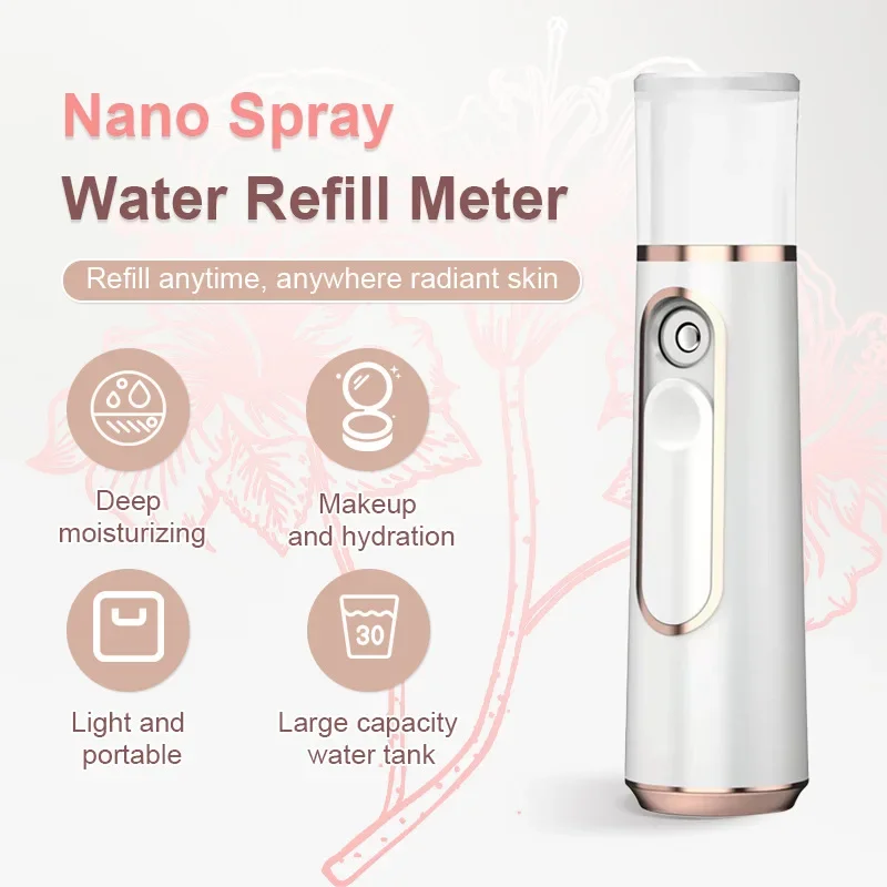 New Mist Sprayer Handheld Portable Air Humidifier 30ml USB Atomizer Air Purifier Aromatherapy Essential Oil Diffuser Hydrator
New Mist Sprayer Handheld Portable Air Humidifier 30ml USB Atomizer Air Purifier Aromatherapy Essential Oil Diffuser Hydrator