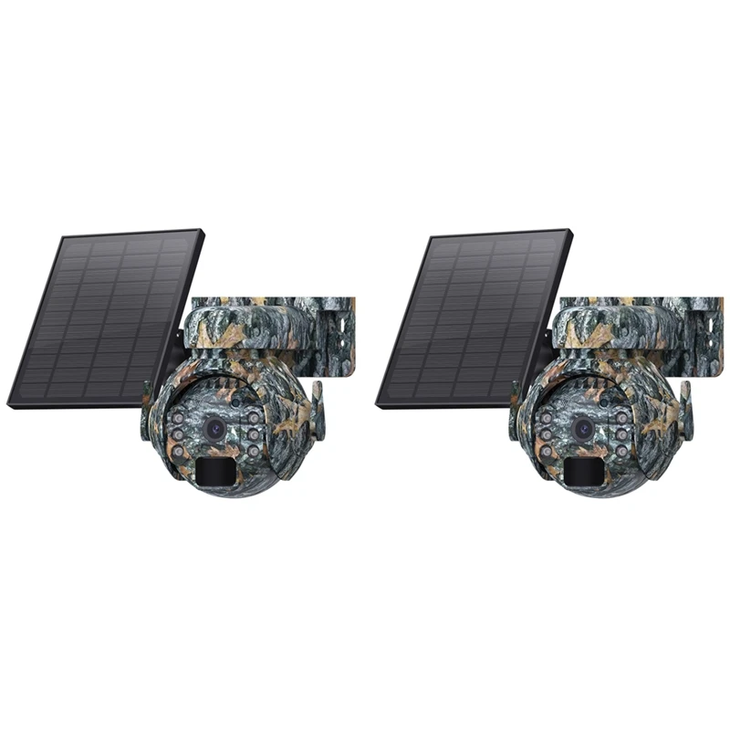 3MP 4G Solar Powered Camera Outdoor WIFI Wildlife Trail Camera Waterproof Infrared Night Vision Motion Activated Durable (B)
3MP 4G Solar Powered Camera Outdoor WIFI Wildlife Trail Camera Waterproof Infrared Night Vision Motion Activated Durable (B)