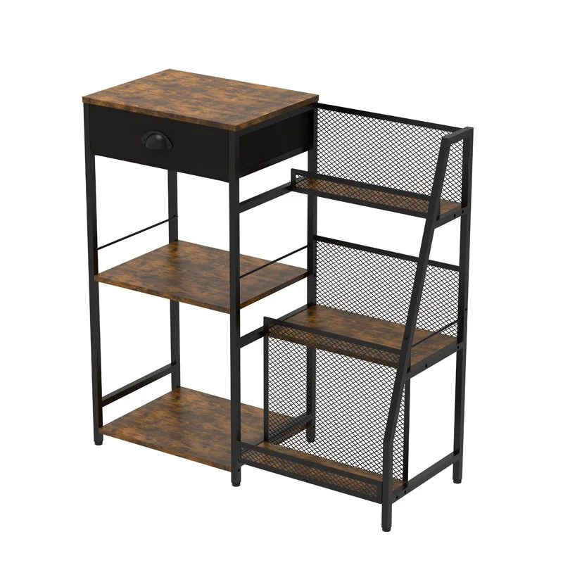 Modern Simple Multifunctional Coffee Machine Shelf Coffee Cup Holder Kitchen Storage Shelf with Drawer Foreign Trade
Modern Simple Multifunctional Coffee Machine Shelf Coffee Cup Holder Kitchen Storage Shelf with Drawer Foreign Trade