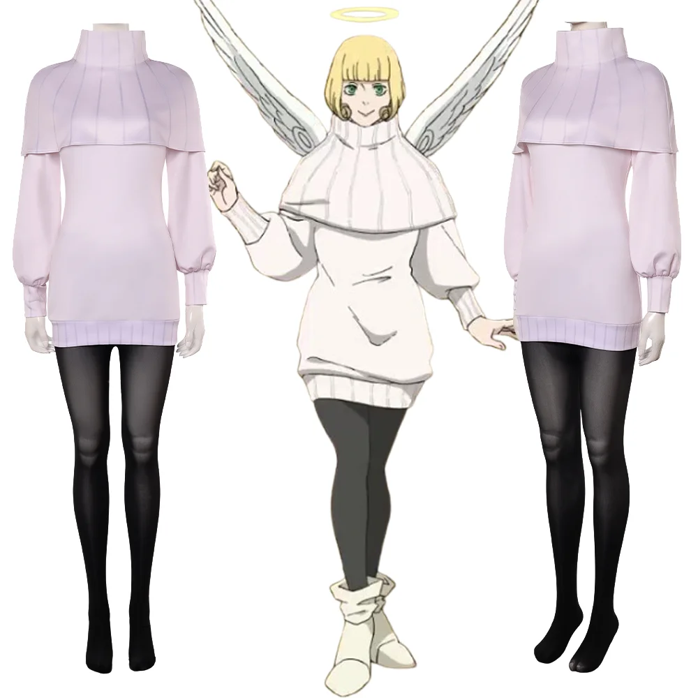Костюм для косплея HANA KURUSU из аниме Jujutsu Kaisen для взрослых: платье-накидка, черные прозрачные колготки, наряд для Хэллоуина и карнавала
Костюм для косплея HANA KURUSU из аниме Jujutsu Kaisen для взрослых: платье-накидка, черные прозрачные колготки, наряд для Хэллоуина и карнавала