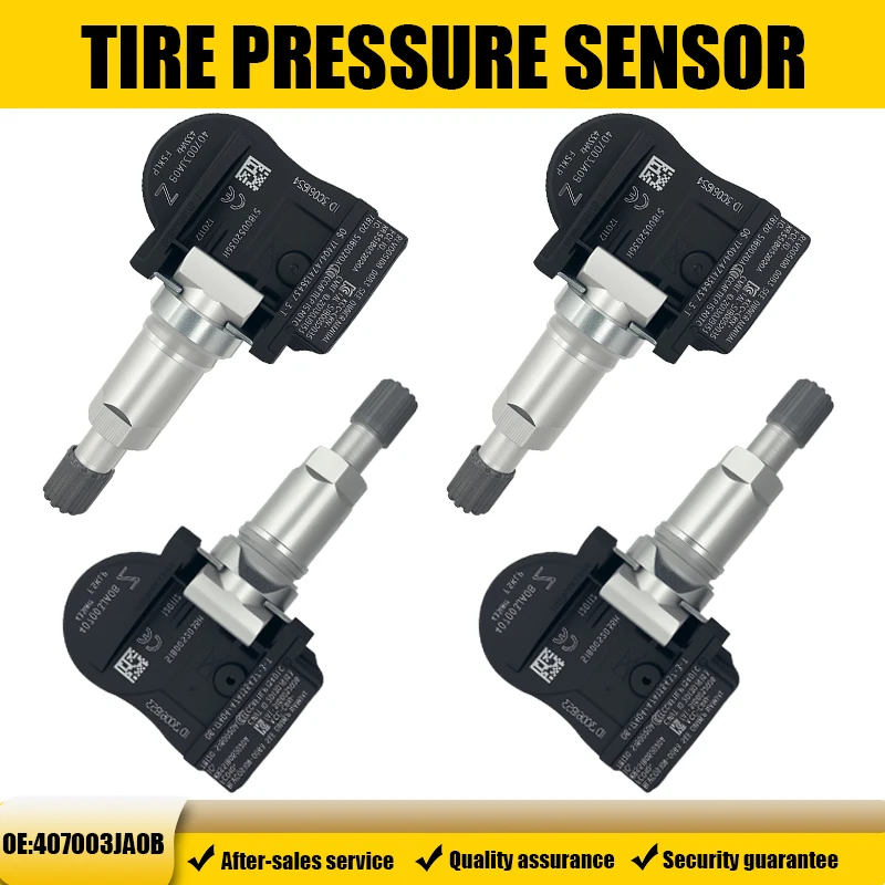 1/4 шт. датчик контроля давления в шинах TPMS 407003JA0B для Nissan Pathfinder Infiniti Q50 L Q60 QX60, совместимый с 407003JA0A
1/4 шт. датчик контроля давления в шинах TPMS 407003JA0B для Nissan Pathfinder Infiniti Q50 L Q60 QX60, совместимый с 407003JA0A